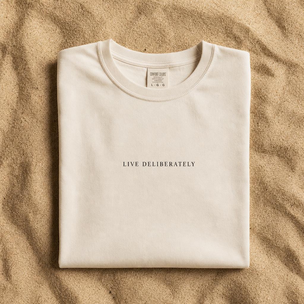 Deen First Tee — Cream