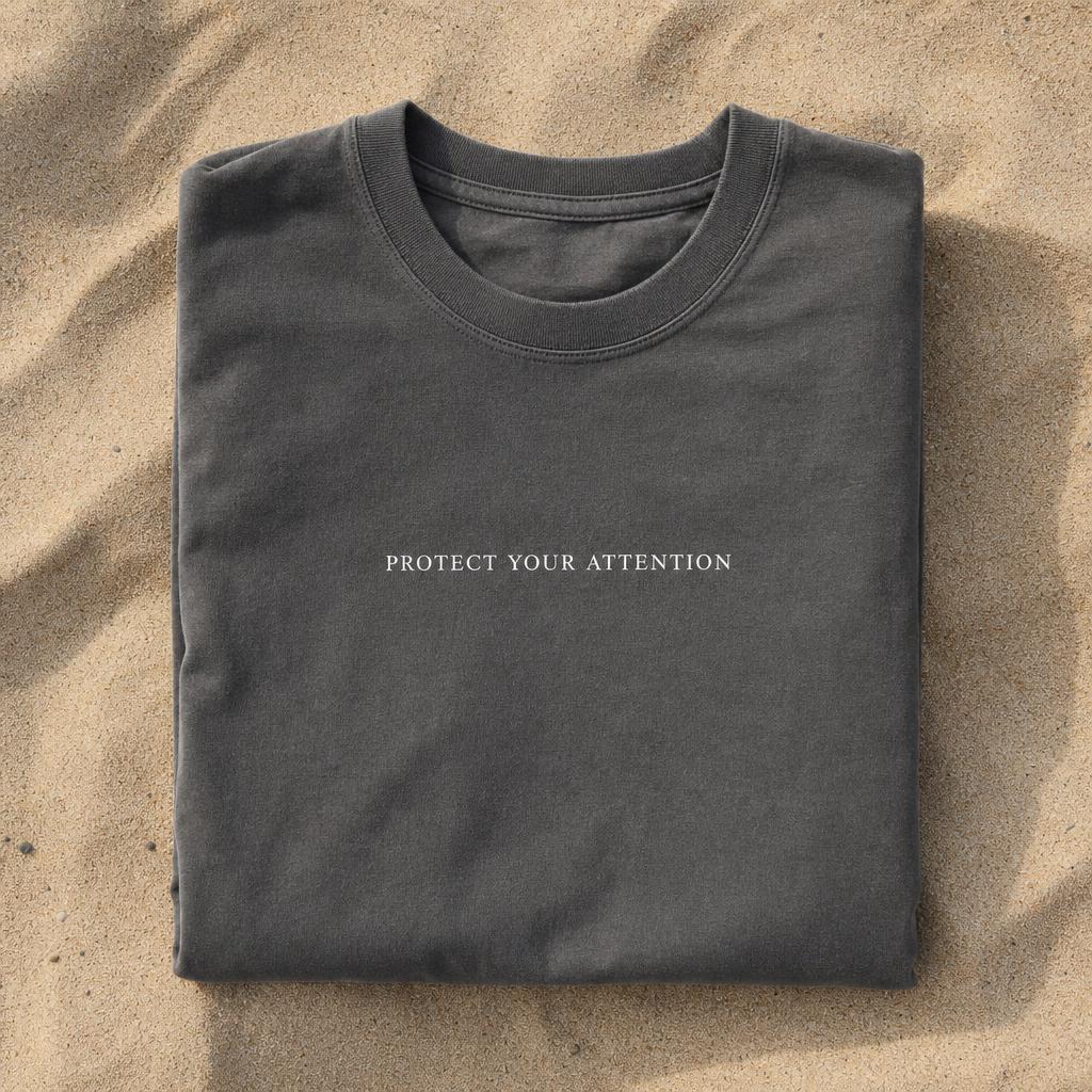 Life Buildup Original Tee — Charcoal